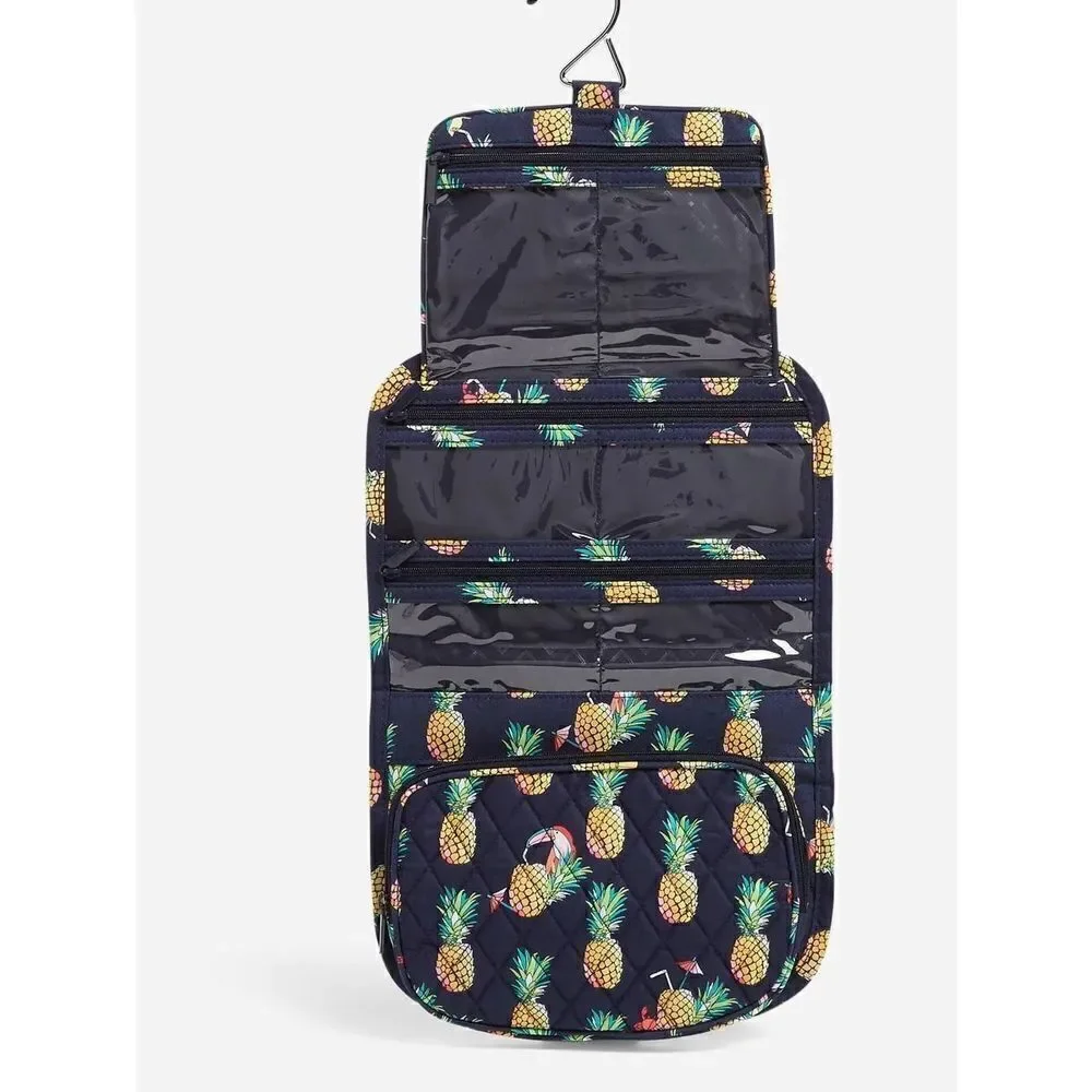 VERA BRADLEY Medium Travel Organizer in Cotton- TOUCAN PARTY